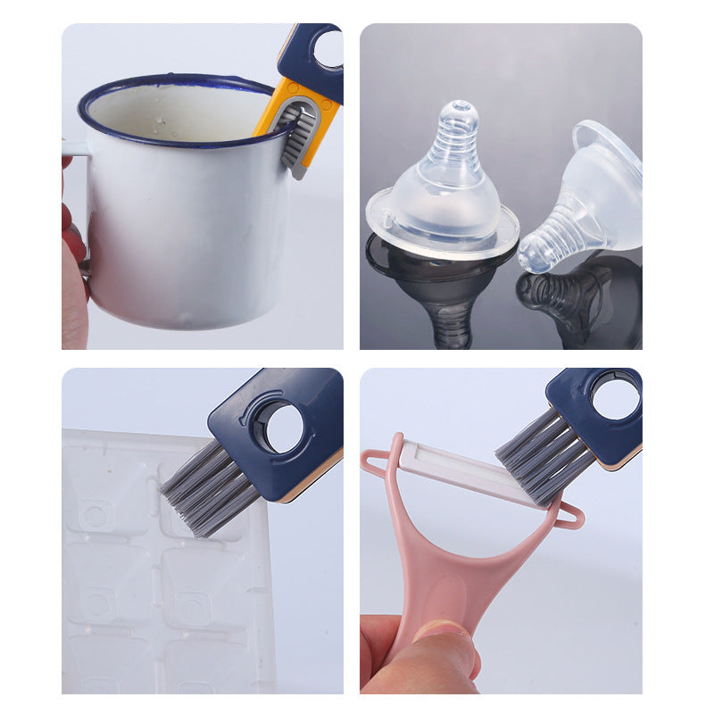 4 In 1 Bottle Gap Cleaner Brush Multifunctional Cup Cleaner