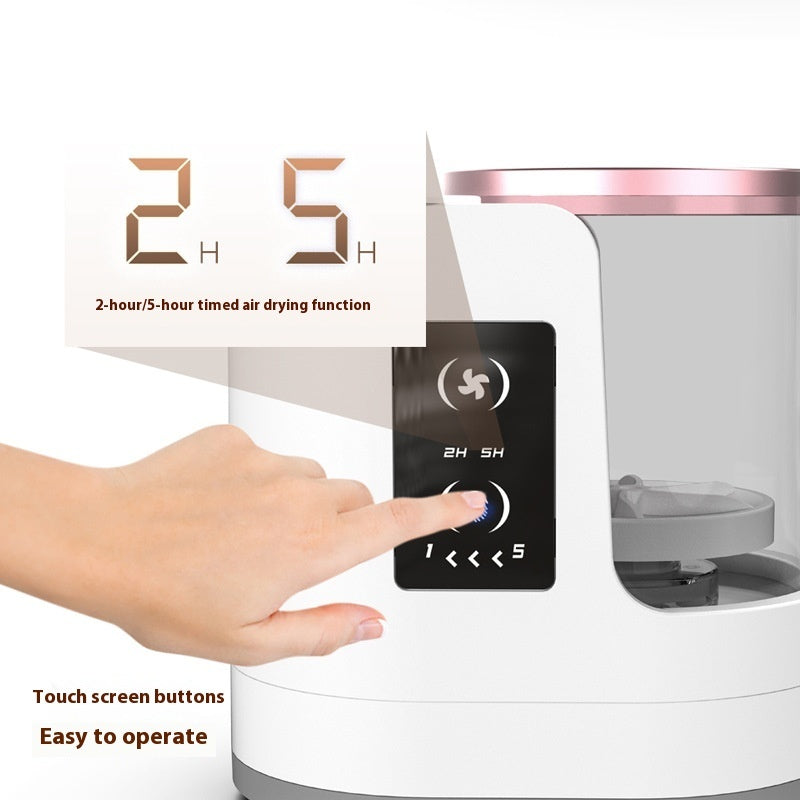 Bedroom Electric Makeup Brush Cleaner – Rechargeable Beauty Tool Organizer