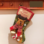 Christmas Stocking Socks – Santa, Snowman & Elk Holiday Decor