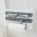 Multi-Function Kitchen Dispenser for Foil & Paper