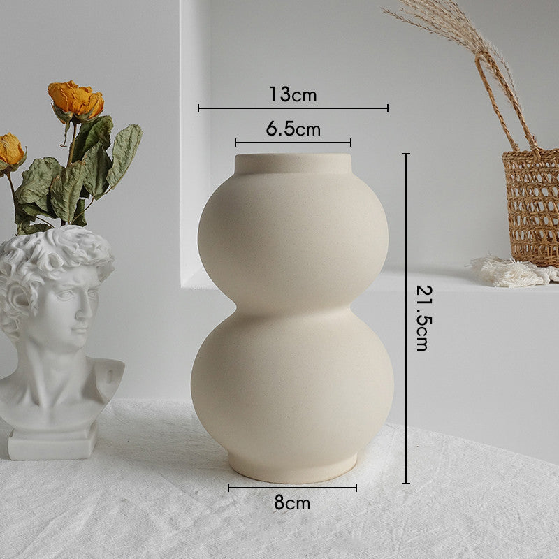 Ceramic Art Vase for Home Decoration Display