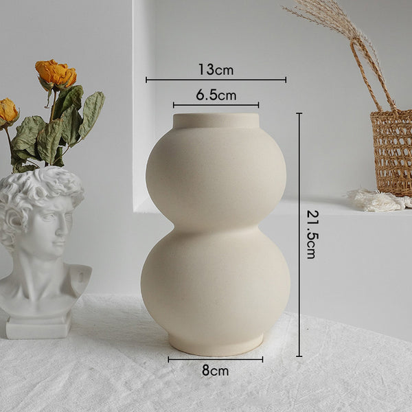 Ceramic Art Vase for Home Decoration Display