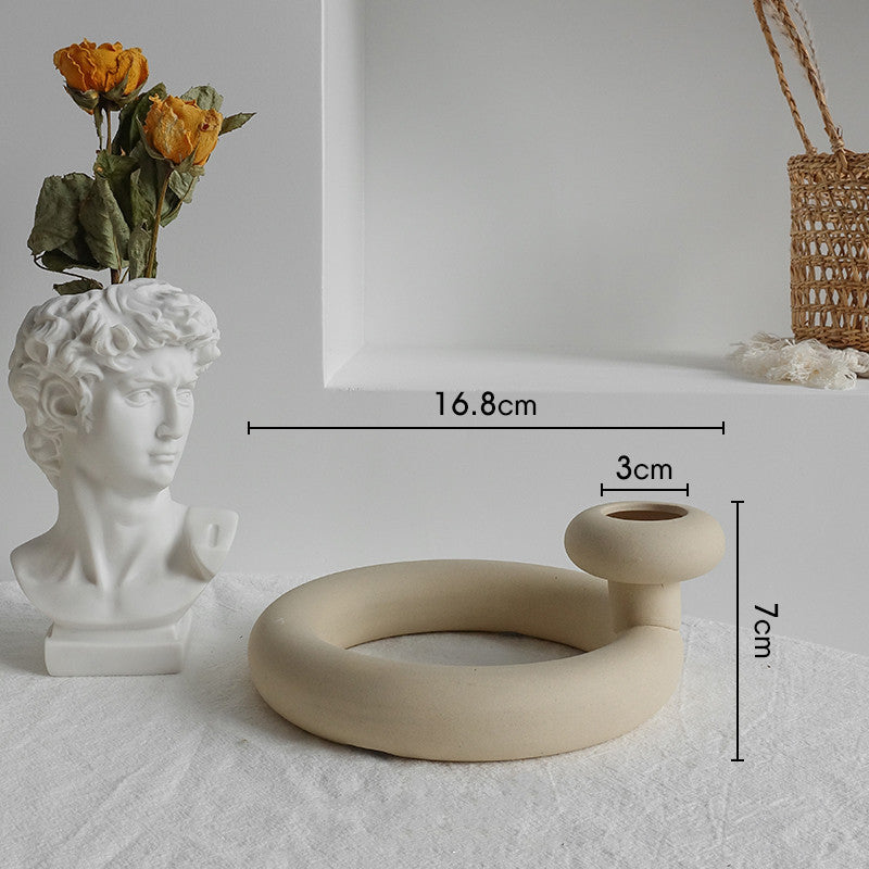 Ceramic Art Vase for Home Decoration Display