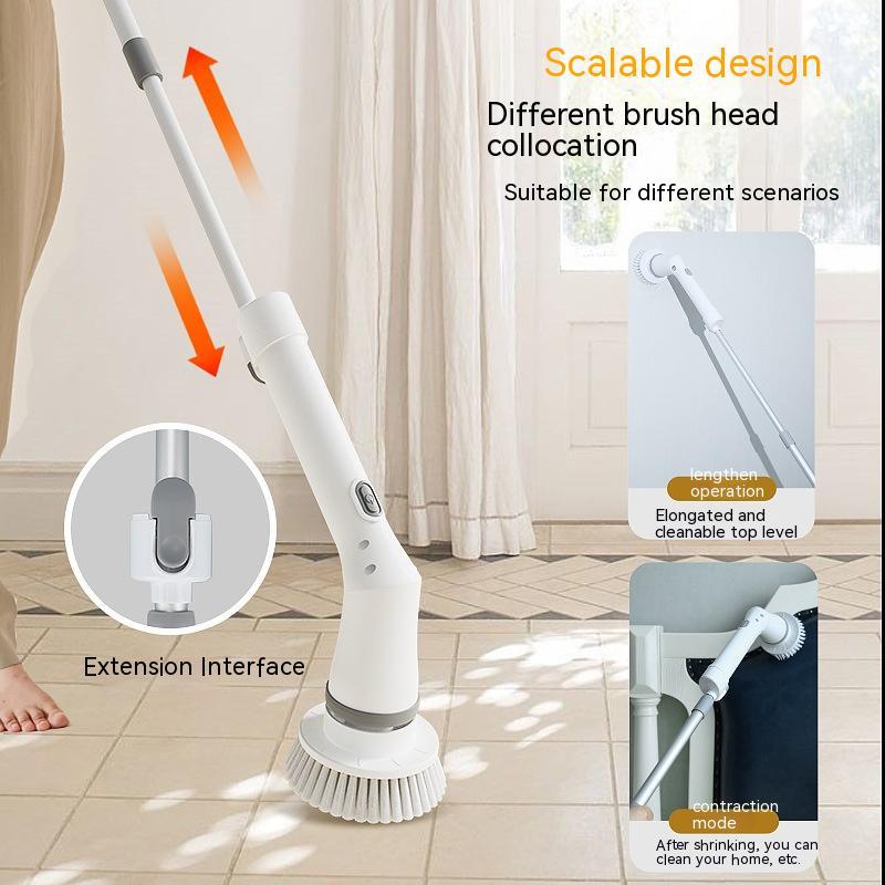 Multifunction-Electric Long-Handle Scrubber