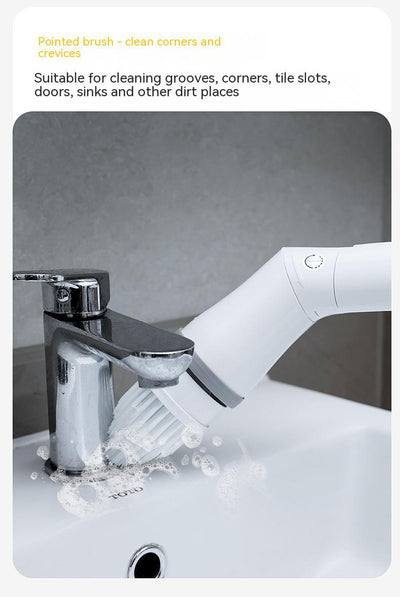 Multifunction-Electric Long-Handle Scrubber