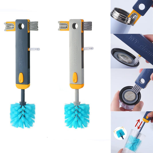 4 In 1 Bottle Gap Cleaner Brush Multifunctional Cup Cleaner