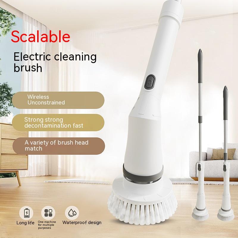 Multifunction-Electric Long-Handle Scrubber