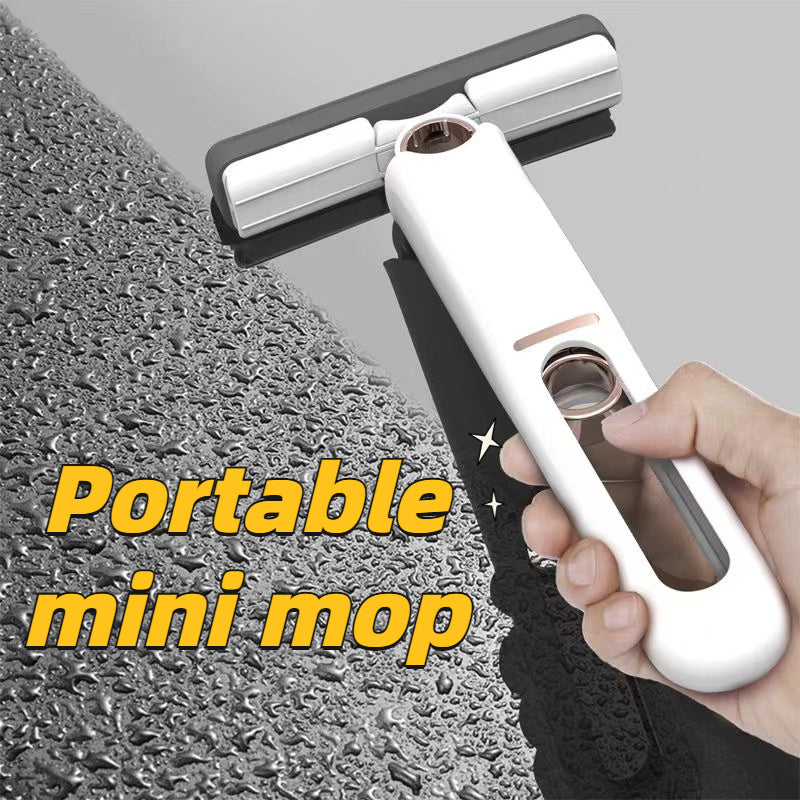 Quick Clean-Portable Self-Squeeze Mop