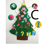 Felt Cloth Christmas Tree With Three-dimensional-Playful Kids Ornament Set