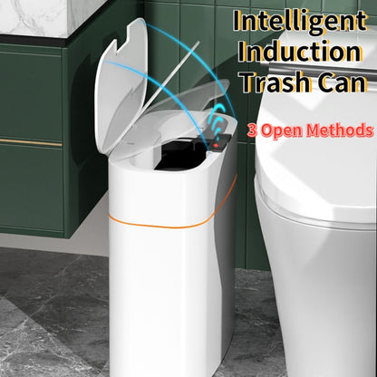 Smart Trash Bin With Lid For Bedroom And Living Room